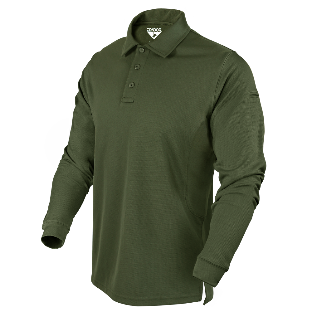 Long Sleeve Performance Tactical Polo