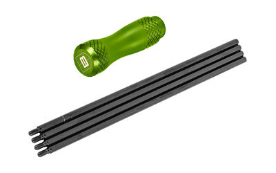 Breakthrough Clean Technologies, Premium Cleaning Rod, For Use with Handguns, Rifles, and Shotguns, 4 Piece Rod Set, Aluminum Handle