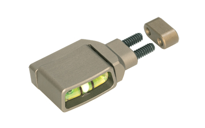 Badger Ordnance, Condition One Anti Cant Device, Level, Fits the C1 Line of Mounts, Anodized, Tan