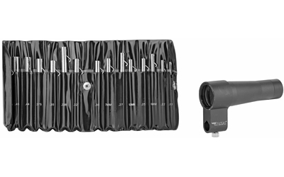 BSA Optics, Bore Sighter Kit with Arbors, in Soft Case, Clam Pack