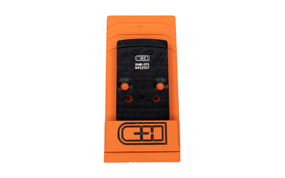 C&H Precision, V4, Optic Mounting Plate, For Converting Trijicon RMR Footprint to Holosun EPS/EPS Carry, Anodized Finish, Black