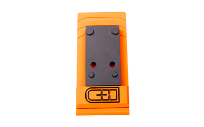 C&H Precision, V4, Optic Mounting Plate, For Echelon to Holosun 407K/507K and C&H EDC, Anodized Finish, Black