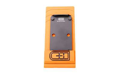 C&H Precision, V4, Optic Mounting Plate, For Echelon to Trijicon SRO/RMR, Holosun 407C/507C/508T/507 Comp, C&H EDC-XL/COMP, Anodized Finish, Black