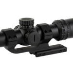 Firefield, RapidStrike Rifle Scope, 1-6X24, Second Focal Plane, Circle Dot Reticle, Matte Finish, Black, Includes Honeycomb lens filter, Cantilever Mount, Throw Lever, Honeycomb Lens Cover