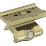 Geissele Automatics, Super Precision, Mount, Fits Aimpoint T1, Absolute Co-Witness, Desert Dirt Color, Product Finishes, Shade Variations and Other Imperfections Are Normal Due to the Manufacturing Process