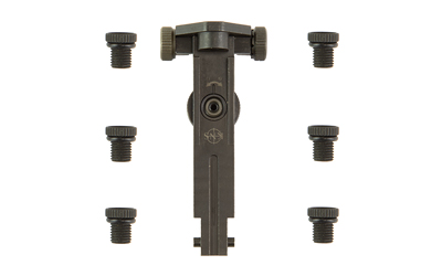 KNS Precision, Inc., AK Adjustable Rear Peep Sight, Fits AK-47 Variants with AKM Style Rear Sight, Matte Finish, Black