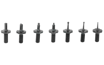 KNS Precision, Inc., Sight Pack, Fits AR-15/M16, Black Replacement Front Sight Posts - 3 square posts-(.034,.052,.072), 3 round dot posts- (.034,.052,.072), 1 V-notch and Inverted
