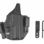 L.A.G. Tactical, Inc., L.A.G. Defender, Inside the Waistband Holster, Fits Springfield Hellcat Pro, Kydex, Matte Finish, Black, Right Hand