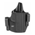 L.A.G. Tactical, Inc., Defender Series, OWB/IWB Holster, Fits S&W M&P M2.0 9/40, Kydex, Right Hand, Black Finish