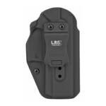 L.A.G. Tactical, Inc., Liberator MK II, Holster, Ambidextrous, Fits Sig P320C 9/40, Kydex, Black Finish