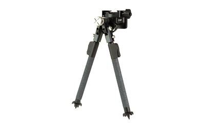 MDT, CKYE-Pod Gen2, Bipod, Height Adjustable Standared Legs, Tension Adjustment Knob, BTC Mount for ARCA/RRS Dovetail and Picatinny, Spiked Feet, Hard Coat Anodized, Black, Aluminum Construction