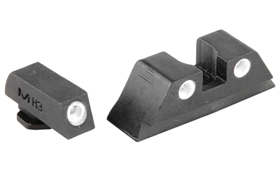 Meprolight, Tru-Dot, Sight, Fits Glock 20,21,29,30, Green/Yellow