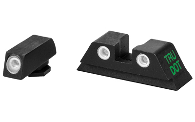 Meprolight, Tru-Dot, Sight, Fits Glock 17, 19, 22, 23, Green/Orange