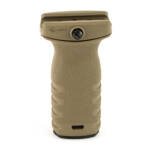 Mission First Tactical, React Short Picatinny Mounted Vertical Pistol Grip, Scorched Dark Earth