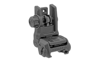 Magpul Industries, MBUS 3 Back-Up Rear Sight, Rapid-Select Rear Aperture System, Ambidextrous Push-Button Deployment, Fits Picatinny Rails, Black