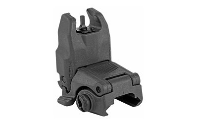 Magpul Industries, MBUS Back-Up Front Sight Gen 2, Fits Picatinny Rails, Flip Up, Black