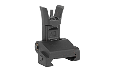 Midwest Industries, Combat Rifle Front Sight, Low Profile, Mil-Spec Sight Height, Ordnance Grade Steel and 6061 Aluminum, Black Finish