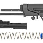 Maxim Defense Industries, SCW Stock, Gen 7, Standard Buffer, Stock, Collapsible, 5 Position, Fits AR-15, Black