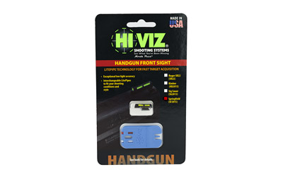 Hi-Viz, Litewave Sight, Fits Springfield 1911, Front Sight, Include Litepipes and Key