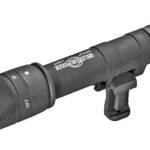 Surefire, M640V Scout Pro Flashlight, LED, 350 Lumens White Light/120mW of IR, Black Finish, 1913 Picatinny Mount installed, MLOK Mount included, Z68 On/Off Tailcap