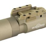 Surefire, X300 Ultra, Weaponlight, White LED, 1000 Lumens, Fits Picatinny and Universal, For Pistols, Tan, 2x CR123 Batteries