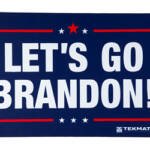 TekMat, Let's Go Brandon Pistol Mat, 11"x17", Includes Small Microfiber TekTowel