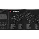 TekMat, Long Gun, SKS, Cleaning Mat, Thermoplastic Surface Protects Gun From Scratching, 1/8" Thick, 12"x36", Tube Packaging, Black