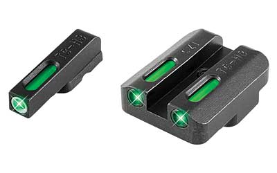 TRUGLO, Brite-Site TFX, Sight, Fits CZ 75 Series, Tritium /Fiber-Optic, Day/Night Sight, 24/7 Brightness