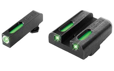 TRUGLO, Brite-Site TFX Sight, High, Fits Glock 20,21,29,30,31,32,37,40, and 41, 24/7 Brightness