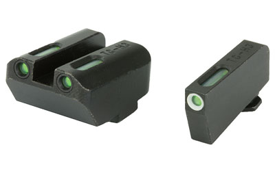 TRUGLO, Brite-Site TFX Sight, Suppressor Height, Fits Glock 17/17L/19/22/23/24/26/27/33/34/35/38/39, 24/7 Brightness