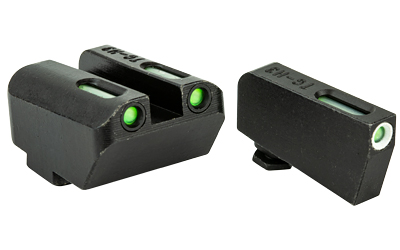 TRUGLO, Brite-Site TFX Sight, Suppressor Height, Fits Glock 20/21/29/30/31/32, 24/7 Brightness