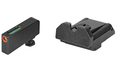 TRUGLO, TFX Pro Brite-Site Day / Night Sight Set Fits All Glock Models Except 42 & 43 And M.O.S., U-Notch Rear Sight, Orange Focus Lock Ring Front Sight, Glows In The Dark No Batteries Or Light Exposure Required
