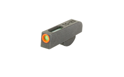 TRUGLO, TFX Pro, Day/Night Sight for S&W J Frame (Pinned Front Sight Models Only), Front Sight Color Green with Orange Focus Lock Ring, Green Tritium