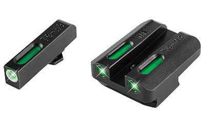TRUGLO, Brite-Site TFX, Sight, Fits Walther P99 and PPQ, Tritium/Fiber-Optic, Day/Night Sight, 24/7 Brightness