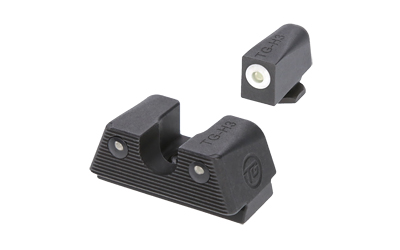 TRUGLO, Tritium X, Sight Set, Fits Glock, Green Tritium, White Ring on Front Sight