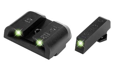 TRUGLO, Brite-Site Tritium Sight, Fits Glock 17,17L,19,22,23,24,26,27,33,34,35,38,39, Green