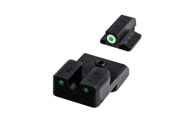 TRUGLO, Tritium Pro, Sight Set, For Kimber, Green Tritium, White Ring on Front Sight