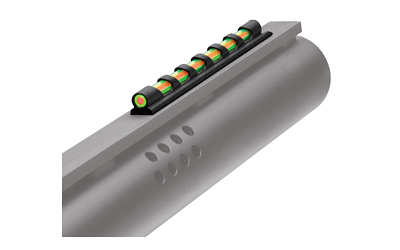 TRUGLO, Glo-Dot Universal Sight, Fits All Vent Rib Shotguns, Red/Green, Extremely low profile, CNC Machined
