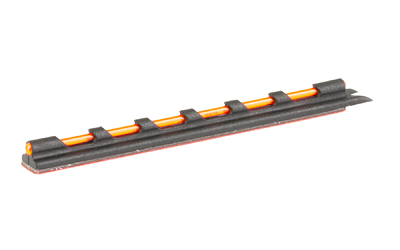 TRUGLO, Glo Dot, Universal Vent Rib Shotgun Sight, Matte Finish, Black Housing, Red Fiber