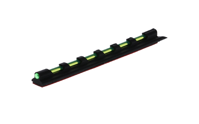 TRUGLO, Glo Dot, Universal Vent Rib Shotgun Sight, Matte Finish, Black Housing, Green Fiber