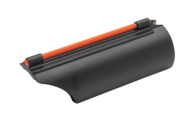 TRUGLO, Home Defense Fiber Optic Front Sight, Universal Fit for 12 Gauge and 20 Gauge Shotguns Without Vent Rib, Matte Finish, Black Housing, Red Fiber