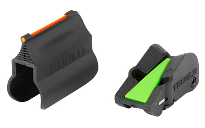 TRUGLO, F.A.S.T. Shotgun Sights, Fits Vent Rib Shotgun Barrels, Matte Finish, Black