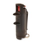 Tornado Personal Defense, Tornado Pepper Spray, Armor Case, 11g, Belt Clip, Black