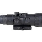 Trijicon Electro Optics, IR-Hunter, Type 3, Thermal Waepon Sight, 3X Optical Magnification, 1-8X Digital Zoom, 3-24X Combined Magnification, 60mm Objective, Multiple Reticles, 640x480 Pixels, 30Hz/60Hz Frame Rate, Q-LOC Picatinny Rail Mount, Black