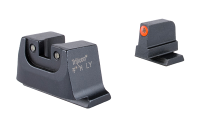 Trijicon, Suppressor/Optic Height, Night Sights, Orange Front with Black Rear & Green Lamps, Fits Smith & Wesson M&P C.O.R.E./M&P M2.0