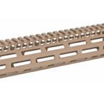 TROY Industries, Battle Rail, 10.5" Low-Profile SOCC Rail, Fits AR-15 Rifles, 223REM/556NATO, M-LOK, Aluminum, Flat Dark Earth