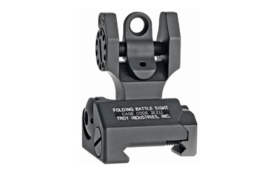 TROY Industries, BattleSight, Folding Rear Sight, Black Finish