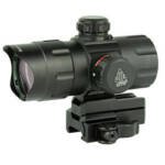 Leapers, Inc. - UTG, Instant Target Aiming Sight, 4.2", Red/Green CQB Dot, with Quick Disconnect Mount, Black