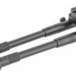 Leapers, Inc. - UTG, Universal Shooter's Bipod, Fits Picatinny Rail or Swivel Stud, 8.7" - 10.6", Tactical/Sniper Profile with Adjustable Height, Black