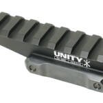 Unity Tactical, FAST, Red Dot Riser, Elevates Lower 1/3 Mount to 2.26" Optical Height, Direct to Picitinny, Anodized Finish, Black